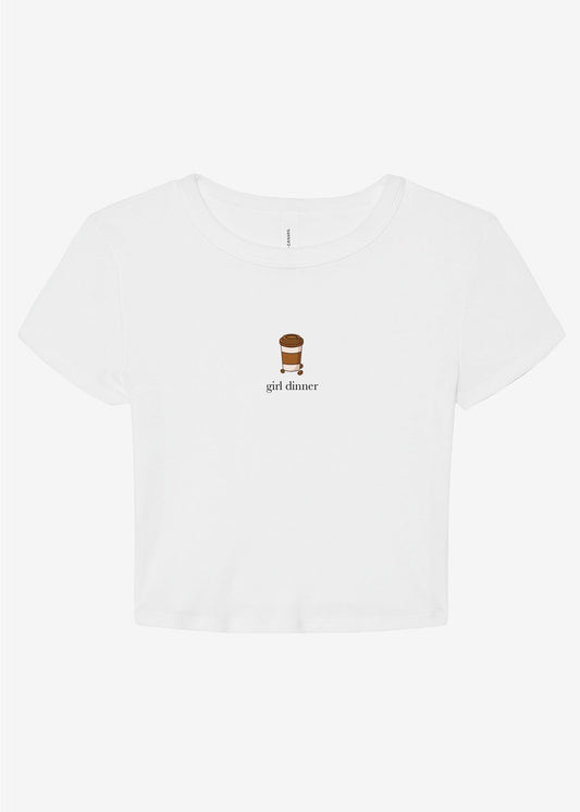 Coffee To-go Micro Rib Short Sleeve Baby Tee